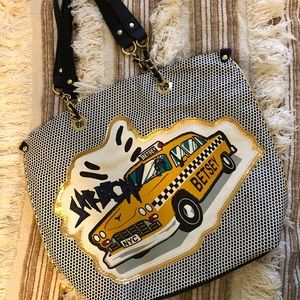 Betsey Johnson Taxi Cab Tote